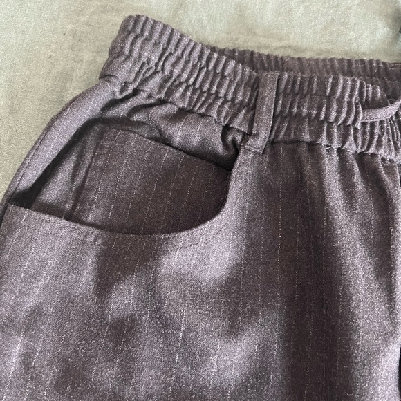 NWOT Zara Easy Pajama Pinstripe Pants - Picture 5 of 7
